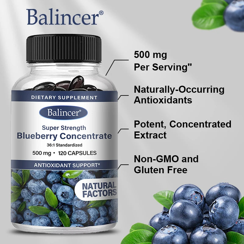 Blueberry Concentrate Capsules - Image 2