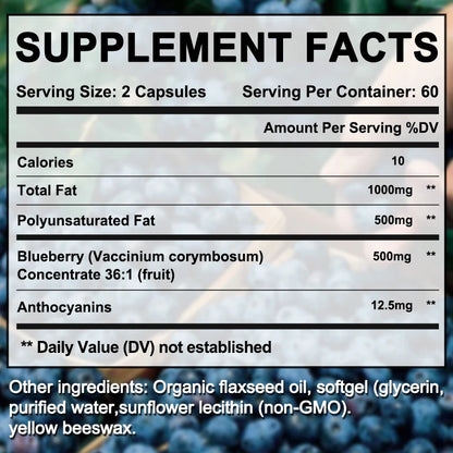 Blueberry Concentrate Capsules